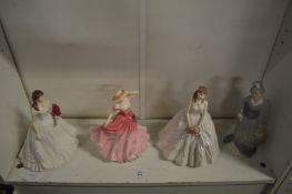 Royal Doulton and other figurines.