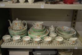 A quantity of Minton Haddon Hall.