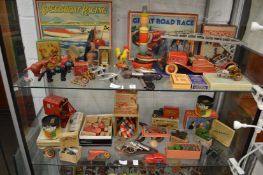 A very good collection of toys and games, early to mid 20th century.