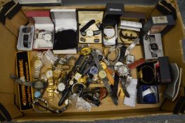 A large quantity of assorted watches.