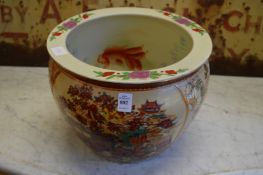 A Chinese jardiniere.