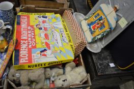 Box of old toys, games, puzzles etc.