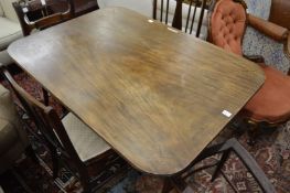 A 19th century mahogany tilt-top breakfast table.