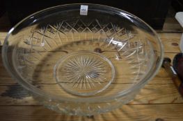 A good large cut glass bowl.