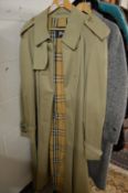A Burberrys gentleman's trench coat, size 56 regular.