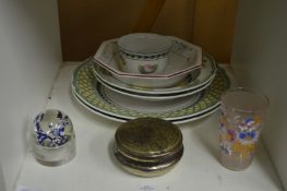 Decorative china and glass etc.