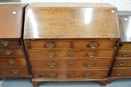 A George III mahogany bureau.