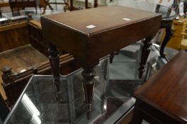 A Victorian mahogany bidet.