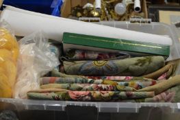 Tapestry making equipment.