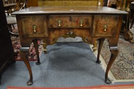A 18th century design walnut low boy.