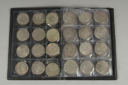 A BOOK OF 72 CHINESE REPLICA COINS.