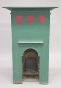 C. F. A. VOYSEY. A CAST IRON FIREPLACE, FALKIRK FOUNDRY , design number 64, registered no. 347711,
