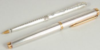 A WATERMAN PEN AND ANOTHER. (2).