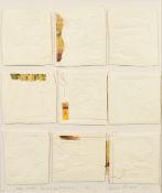 George Donald (b.1943) 'Land-Marks (The Jig - The Hollow Hills)', mixed technique print and collage,