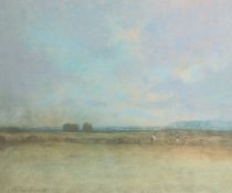 John Bond, Figures scything the hay, a print, numbered 267/500, 10.25