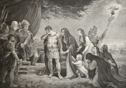 Gustave Dore etching, 'The Neophyte', plate size 28