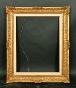 A 20th Century gilt composition frame, rebate size 19.75