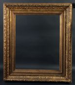 A 19th Century French gilt composition frame, rebate size 20
