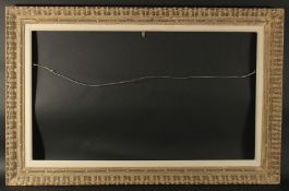 Mid-20th Century French, a carved and painted frame, rebate size, 22.5