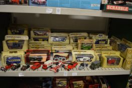 A collection of Models of Yesteryear and similar items.