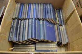 A large quantity of religious books.