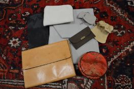 Jewellery pouches etc.