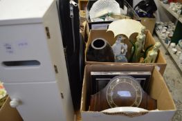 Household items to include clocks, vases etc.