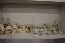 Goss and other crested china etc.