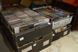 A large quantity of CD's.