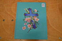 Damien Hirst, New religion, hard bound book, bears signature.