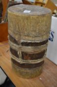 An African drum.
