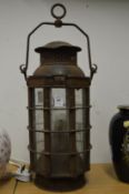 A Prices Patent Candle Company Ltd ships lantern.