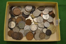 A quantity of coins.