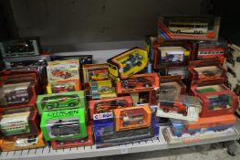 A large quantity of model cars etc.