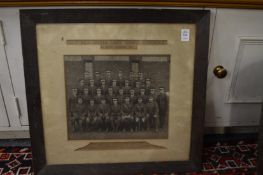 A photograph of R G A Officer Cadet School, Trowbridge 1918.