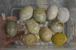 Hardstone eggs.