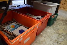 A large of quantity of single records, 1960's, 70's and 80's, mostly easy listening.
