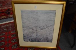 A set of four prints depicting London landscapes.