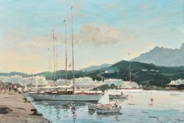 Roy Petley, (b.1950) British, 'Le Lavendou, South of France, inscribed verso, 15.75