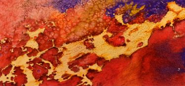 Lia Melia (Contemporary), 'Fire Dance', mixed technique, 11