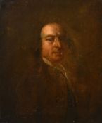 18th/19th Century, a portrait of a gentleman, said to be Jonathon Swift, oil on oak panel, 8.25