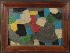 Manner of Poliakoff, an abstract composition, oil, indistinctly signed, 15