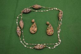 Decorative necklace.