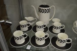 A Wedgwood Susie Cooper design Sparta coffee service.