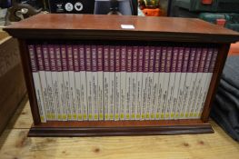 A set of books relating to composers.