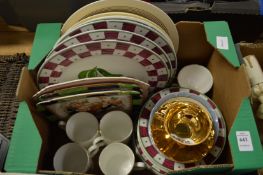 Decorative china.