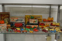 A good collection of Dinky and other die-cast toys and models, some with original boxes.