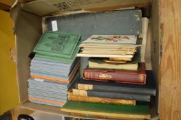 A quantity of The British Museum (Natural History) information booklets with cards together with