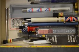 Various pens etc.