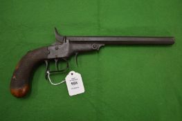 An old percussion pistol.